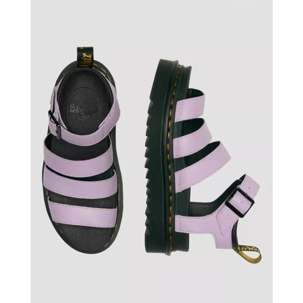 NEW DR. MARTENS BLAIRE SANDAL LILAC PISA WOMANS SIZE - 8 - Picture 13 of 16